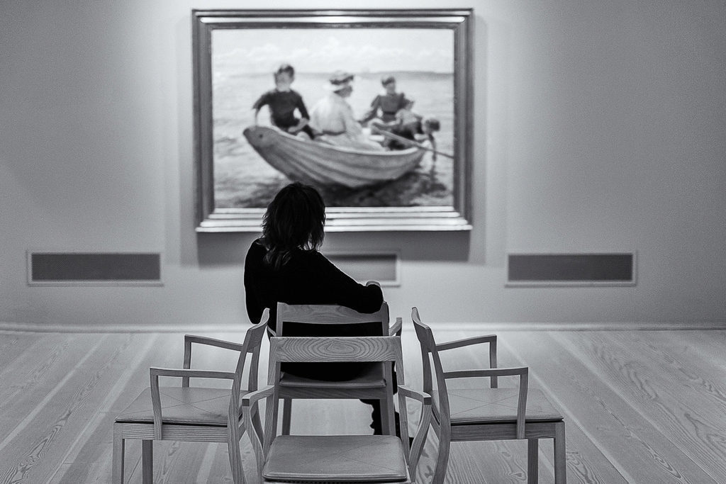 Møbler på museets førstesal. Foto: Ib Corneliussen Nielsen