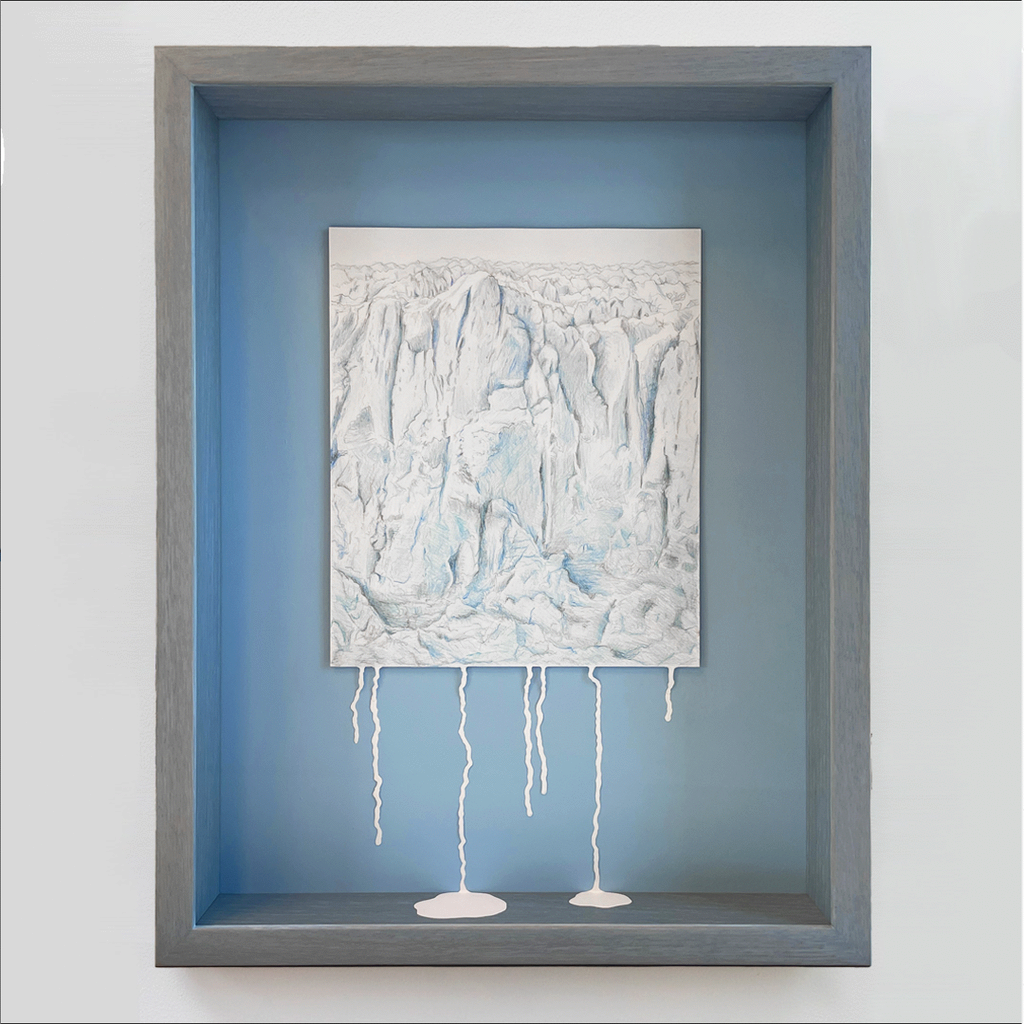 Peter Callesen, "Time is Melting", 2023