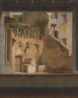 Interior of a Yard in Rome