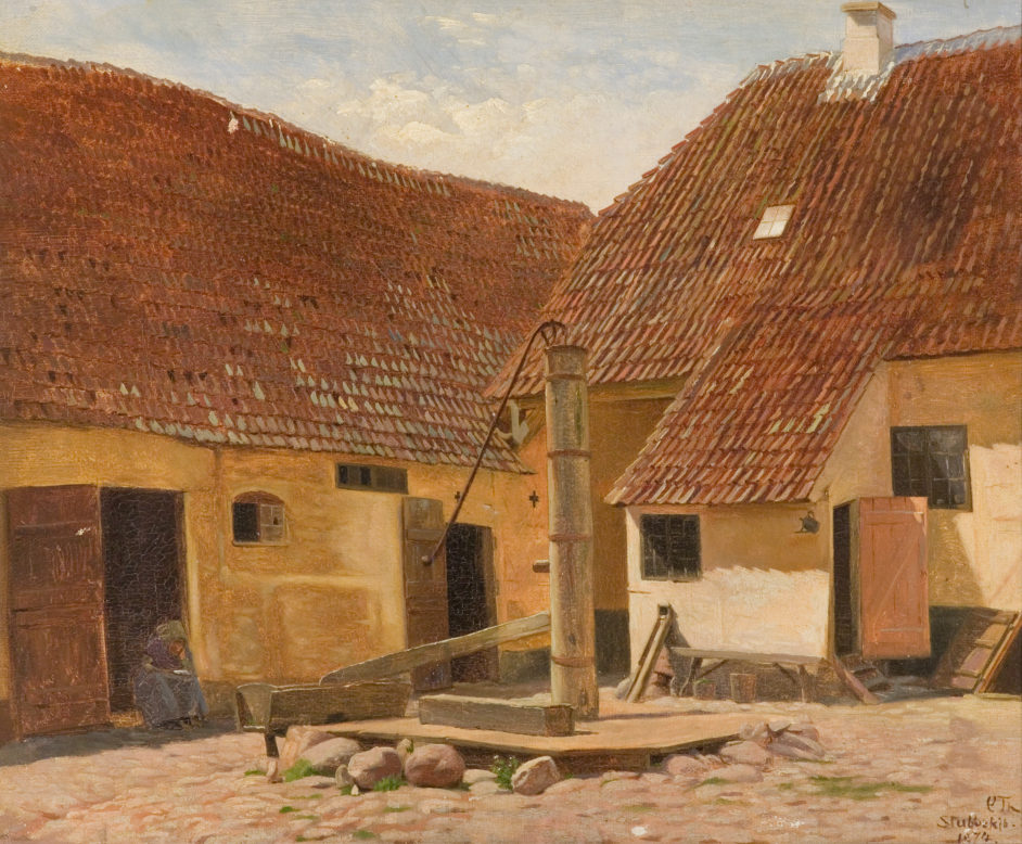 En gammel gård i Stubbekøbing