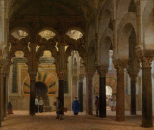 Interior of the cathedral of Cordoba