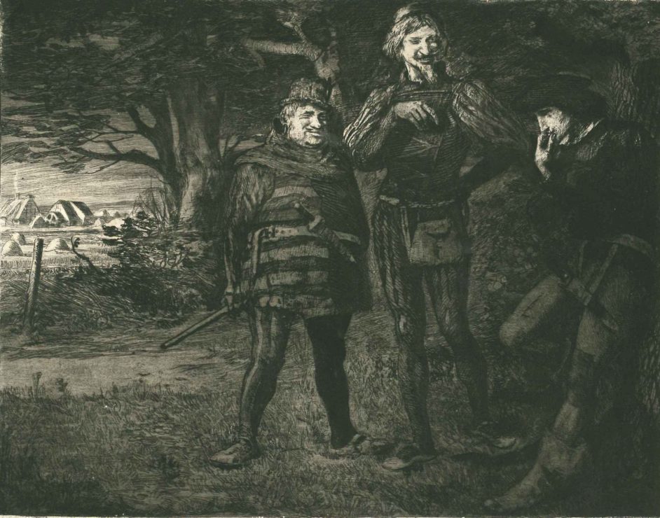 De tre skalke