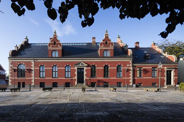 Kunstmuseet set fra gaden
