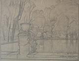 Stephan Ussing. Roma - Tivoli - Villa d'Este. 1931 | RKM