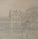 Stephan Ussing. Møntbroen. Frederiksborg Slot. 1933 | RKM