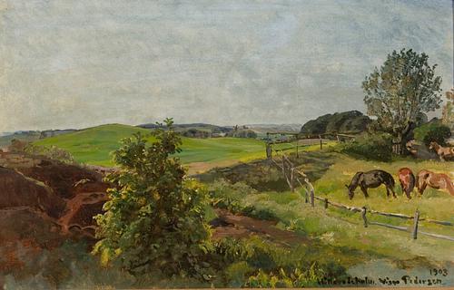 Fra vængerne ved Hillerødsholm