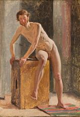 Constantin Hansen. Mandlig model fra Eckersbergs atelier. 1833 | RKM
