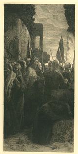 August Jerndorff. Jesus føres for dommerne. 1901 | RKM