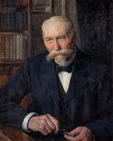 Knud Erik Larsen. Portræt af stiftsfysikus Kiær. 1909 | RKM