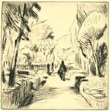 Holger J. Jensen. Allé. Kirkegård | RKM