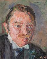 Gustaf Wolmar. Portræt af lektor J. V. Lind. 1943. 1947 | RKM