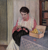 Ludvig Find. Den nye hat. 1907 | RKM