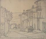 Stephan Ussing. Assisi. Via degli Ancaiani. 1931 | RKM