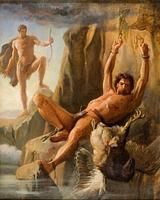 Carl Bloch. Prometheus' befrielse. 1864 | RKM