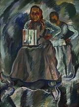 William Scharff. Studie til mosekonen. 1928 | RKM