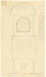 Sigurd Swane. Skitse til gravmæle | RKM