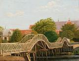 ubekendt. Broen over Ribe Å. 1870 | RKM