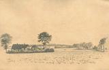 Carl Thomsen. Landskab med gård. 1889 | RKM