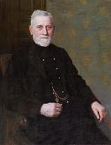 Johanne Krebs. Portræt af rigsdagsmand Jens Busk. 1908 | RKM