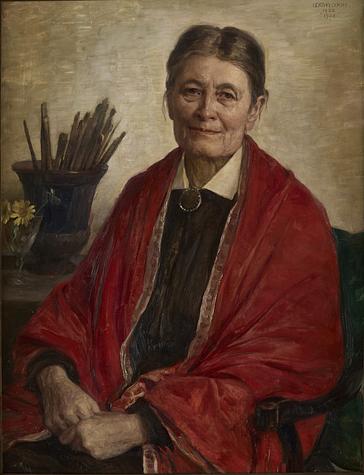 Bertha Olga Vilhelmine Herlich Dorph (f. Green), Bertha Wegmann, u.å. Kreditering og Foto_Frederiksborg Nationalhistorisk Museum
