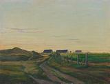 Johan Rohde. Sommeraften i Sønderho. 1919 | RKM
