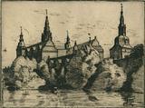 Stefan Viggo Pedersen. Frederiksborg Slot. 1922 | RKM