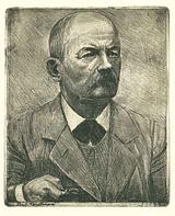 Poul S. Christiansen. Portræt af Zahrtmann. 1899 | RKM