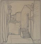 Stephan Ussing. Assisi. Vicolo S. Andrea. 1931 | RKM