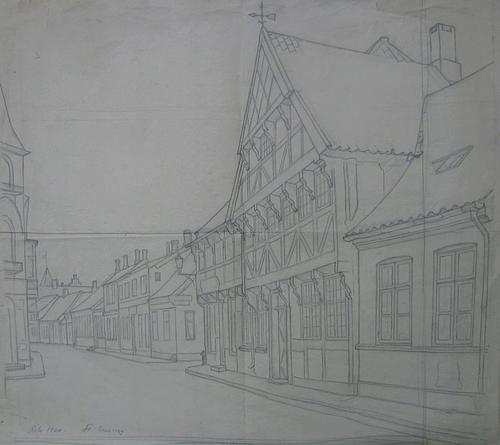 Ribe. Sønderportsgade