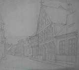 Stephan Ussing. Ribe. Sønderportsgade. 1920 | RKM