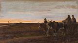 Hans Smidth. Studebefordring på Heden. 1906 | RKM