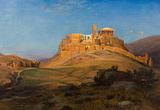 Louis Gurlitt. Akropolis ved solnedgang | RKM
