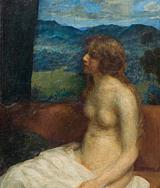 Johannes Hohlenberg. Modelstudie. 1911 | RKM