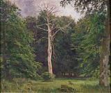 Niels Skovgaard. Den døde ask, gråvejr. 1927. 1928 | RKM