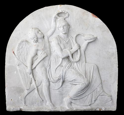 Amor nærer Hygæas slange