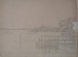 Stephan Ussing. Troense. Havnen. 1935 | RKM