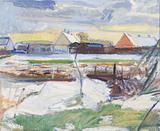 Christian Daugaard. Vinterlandskab. 1934. 1938 | RKM
