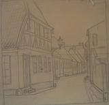 Stephan Ussing. Ribe. Fiskergade | RKM