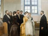 Michael Ancher. En Barnedaab. 1883. 1888 | RKM
