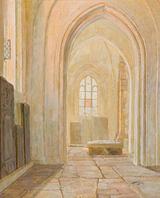 Christian Frederik Beck. Ribe Domkirke, interiør. 1914 | RKM
