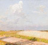 Julius Paulsen. Moden rug, solskinseftermiddag, Gilleleje. 1914 | RKM