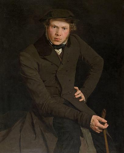 Portræt af maleren Constantin Hansen