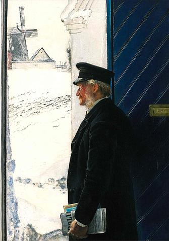 L.A. Ring. Stygt vejr, 1908
