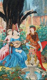 Gudmund Hentze. “le jardin des rêves” (Drømmenes have). 1915 | RKM