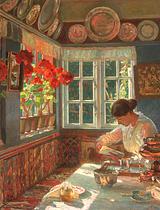 Laurits Tuxen. Morgenstemning. Fra mit hus i Skagen. 1916 | RKM